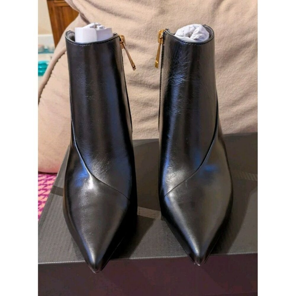 Naturalizer 27 Edit Women's Esme Bootie Black Leather Size 6.5M NIB - Picture 2 of 10